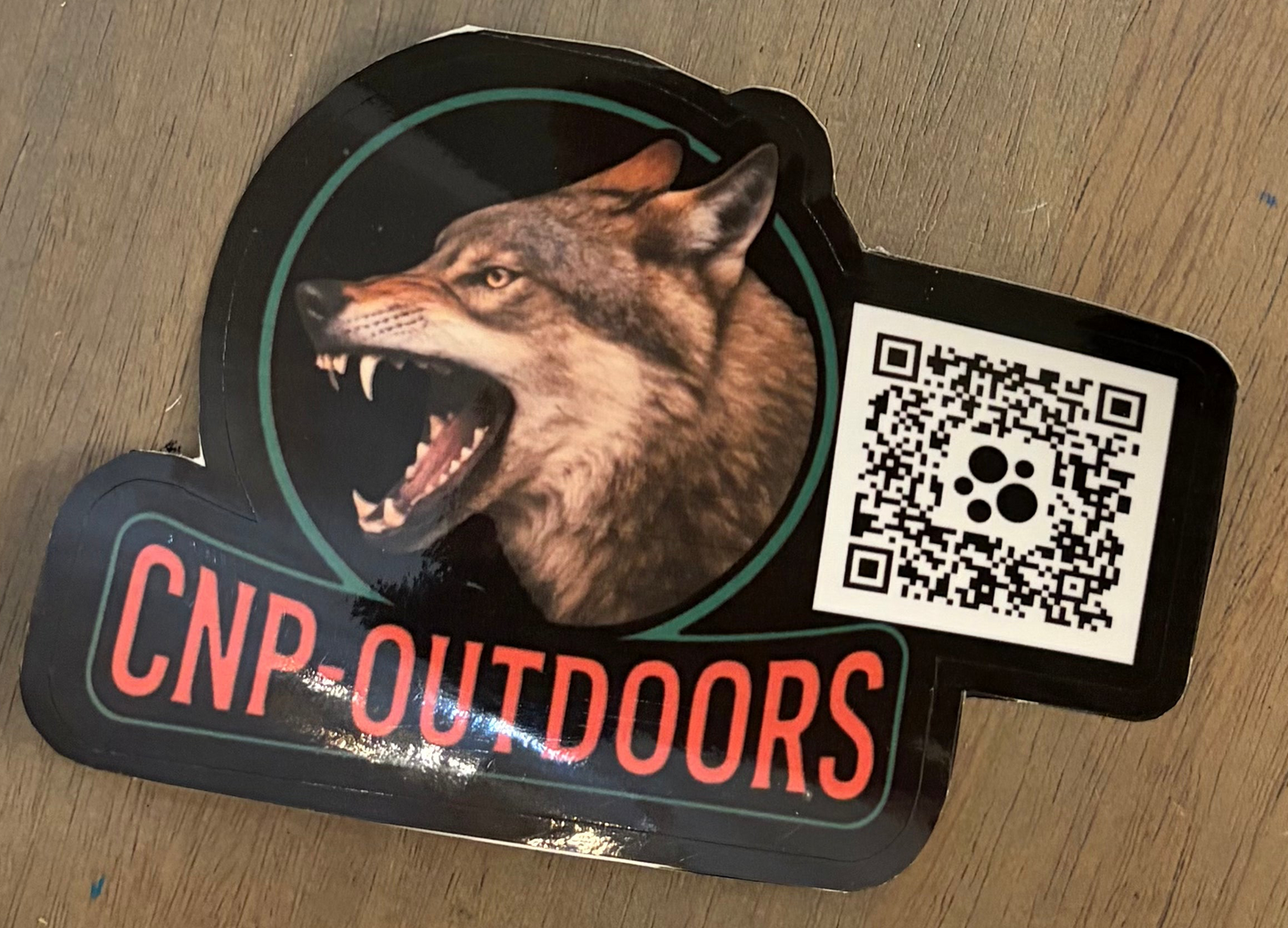 CNP-Outdoors Large Outdoor Decal | Durable Truck & Gear Sticker