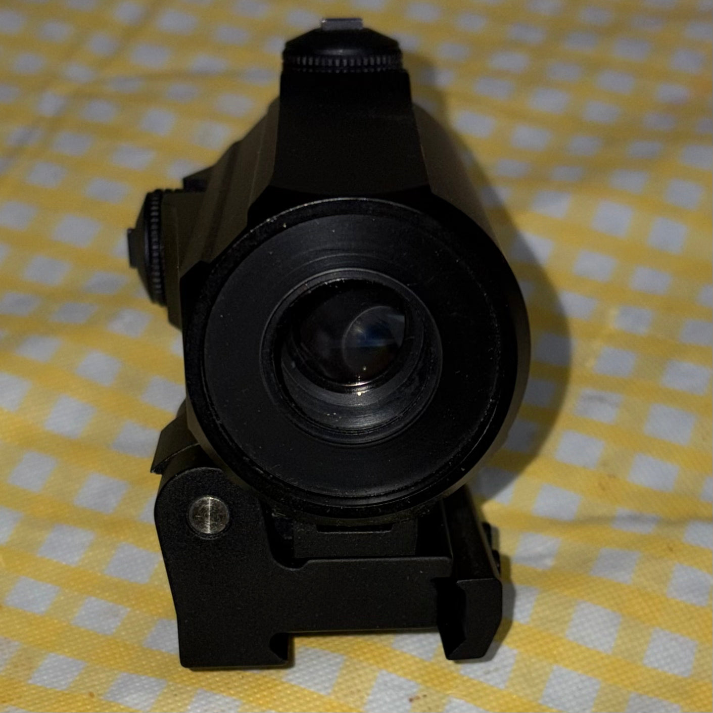 Monstrum Ghost 5X Red Dot Magnifier w/ Flip-to-Side Mount – Black (Like New)