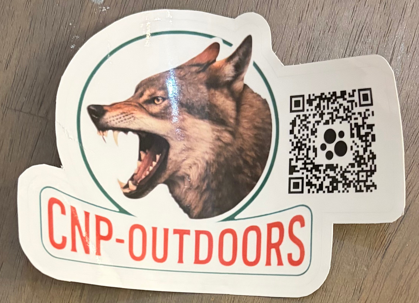 CNP-Outdoors Large Outdoor Decal | Durable Truck & Gear Sticker