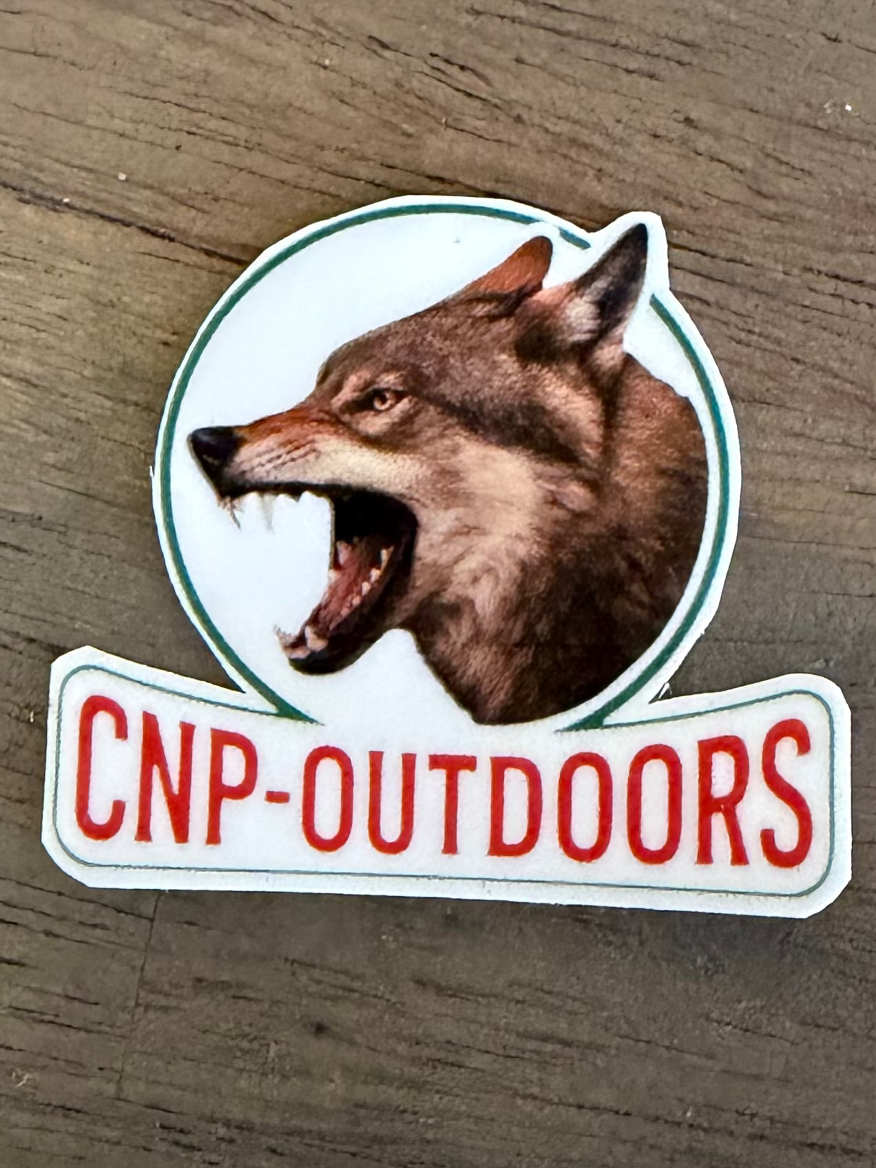CNP-Outdoors Small Outdoor Decal (2×2) | Durable Gear Sticker